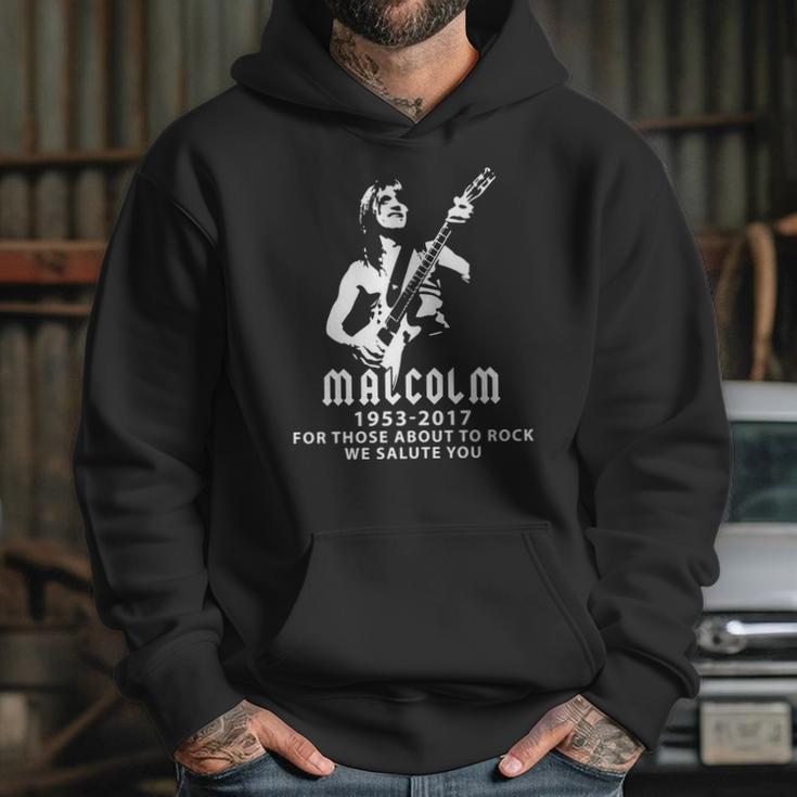 Malcolm Young Hoodie Gifts for Her