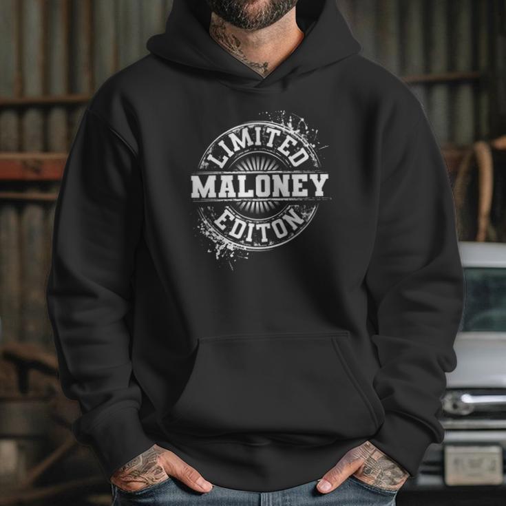 Maloney Funny Surname Family Tree Birthday Reunion Gift Idea Hoodie Gifts for Her