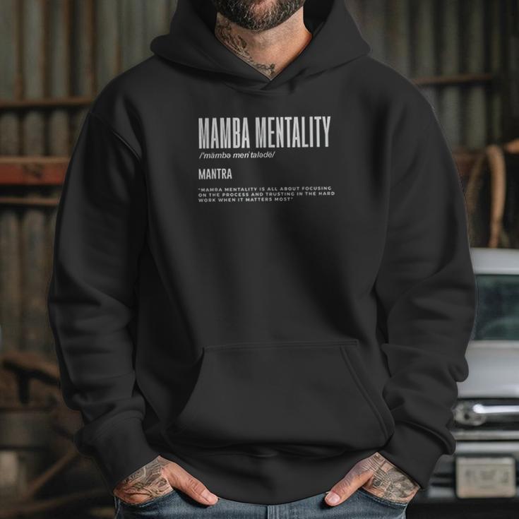 Mamba Mentality Motivational Quote Inspirational Definition Hoodie Gifts for Her