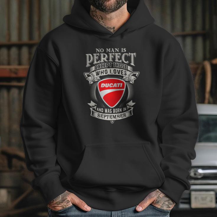 Man Ducati September Hoodie Gifts for Her