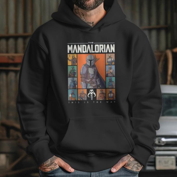 The Mandalorian Character Grid This Is The Way Hoodie Gifts for Her