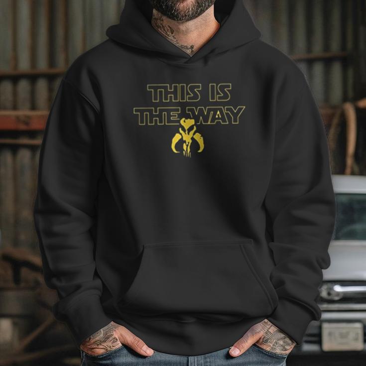 Mandalorian Design This Is The Way Hoodie Gifts for Her