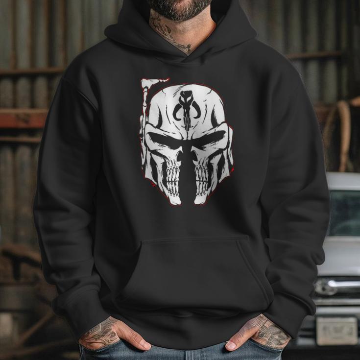 Mandalorian Face - Star Wars Movie Hoodie Gifts for Her