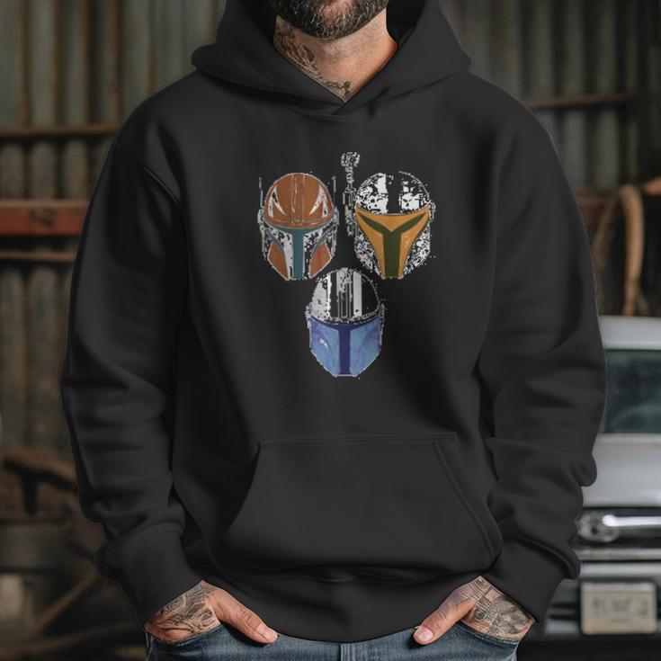 The Mandalorian Helmets Hoodie Gifts for Her