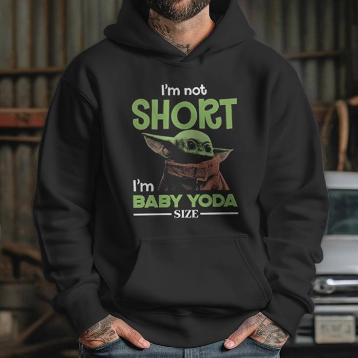 The Mandalorian I’M Not Short I’M Baby Yoda Hoodie Gifts for Her