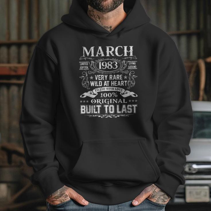 March 1983 38 Years Old 38Th Birthday Gifts Hoodie Gifts for Her