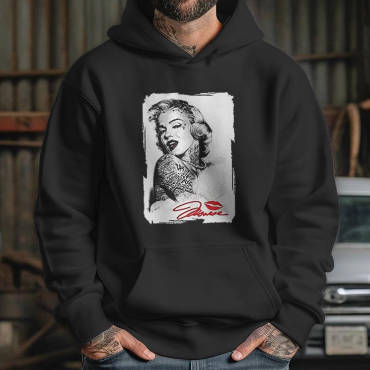 Marilyn Monroe Tattooed Hoodie Gifts for Her