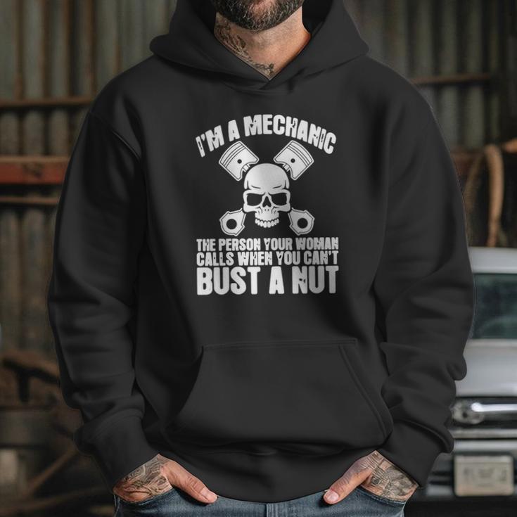 I Am Mechanic Your Woman Calls You Cant Bust A Nut Shirt Hoodie Gifts for Her