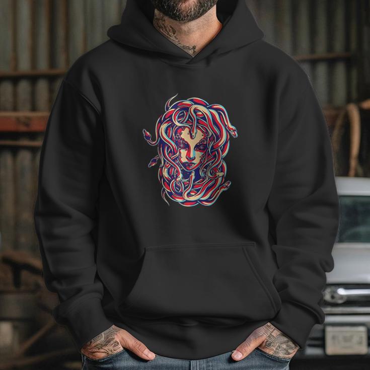 Medusa Head Snake Hair Greek Mythology Gift Hoodie Gifts for Her