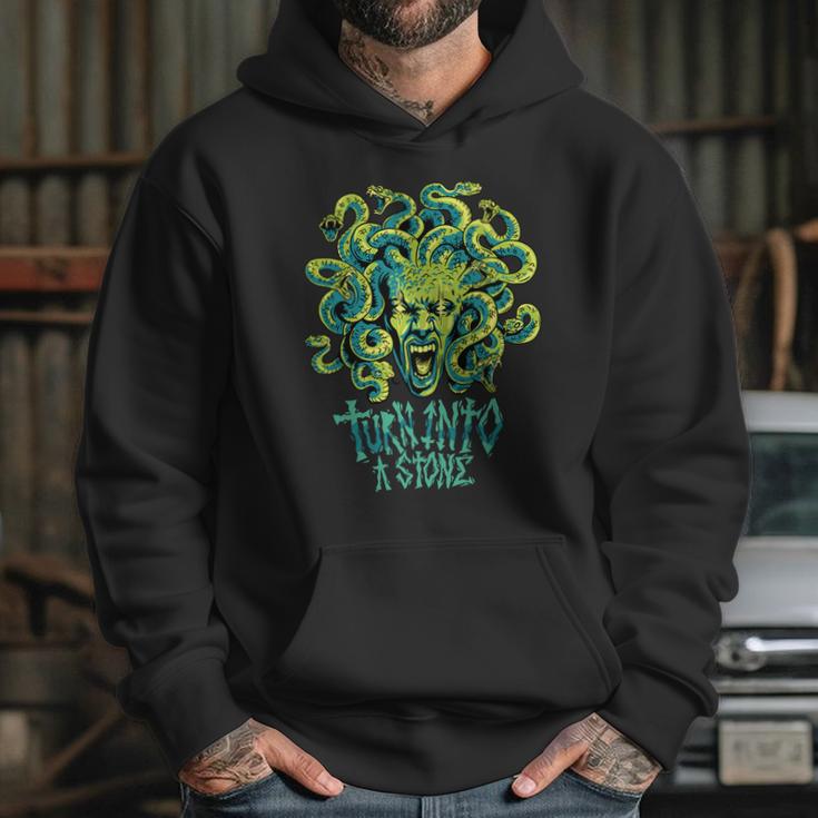 Medusa Monster Turn Into Stone Hoodie Gifts for Her