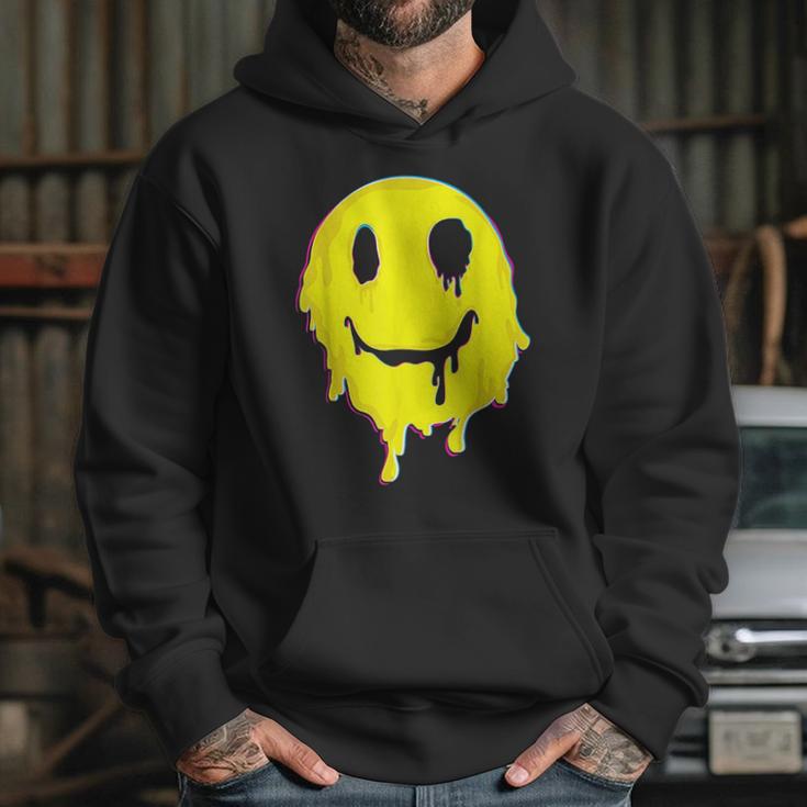 Melting Smiley Face Halloween Hoodie Gifts for Her