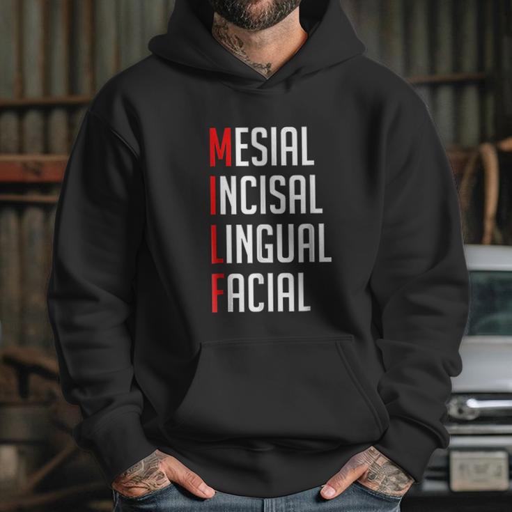 Mesial Incisal Lingual Facial Funny Dental Hoodie Gifts for Her