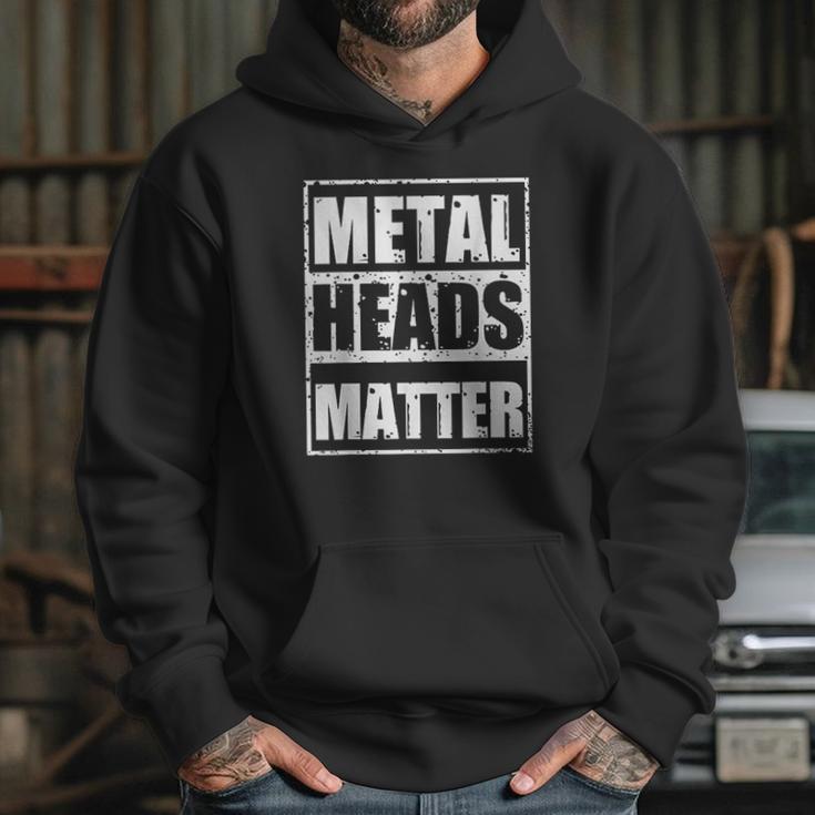 Metalheads Matter Heavy Mano Cornuta Bassist Rock Gift Hoodie Gifts for Her