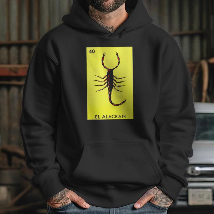 Mexican Lottery Gifts Mexican Bingo El Alacran Hoodie Gifts for Her