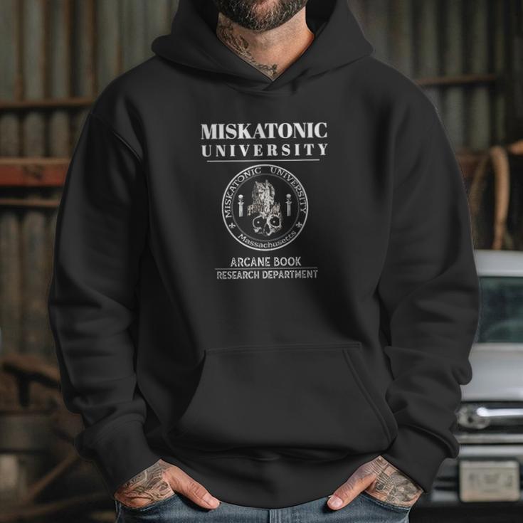 Miskatonic University Arcane Book Research Department Hoodie Gifts for Her