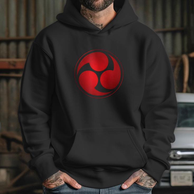 Mitsu Tomoe Shinto Trinity Symbol Japan Martial Arts Hoodie Gifts for Her