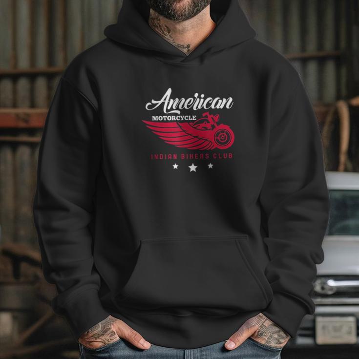 Motorcycle Rider American Motorcycle Indian Bikers Club Hoodie Gifts for Her