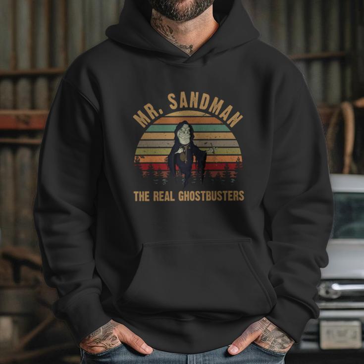 Mr Sandman The Real Ghost Scary Halloween Vintage Hoodie Gifts for Her