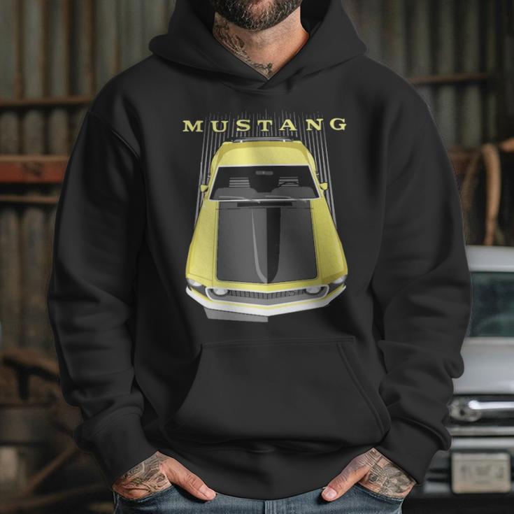 Mustang Boss 69 Yellow Hoodie Gifts for Her