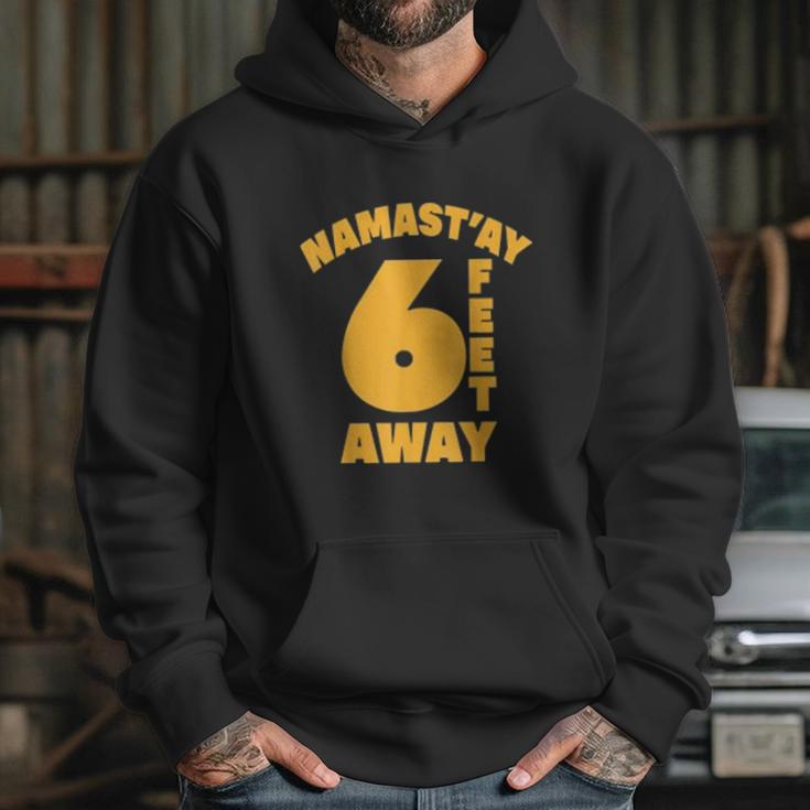 Namastay Social Distancing Gift Hoodie Gifts for Her