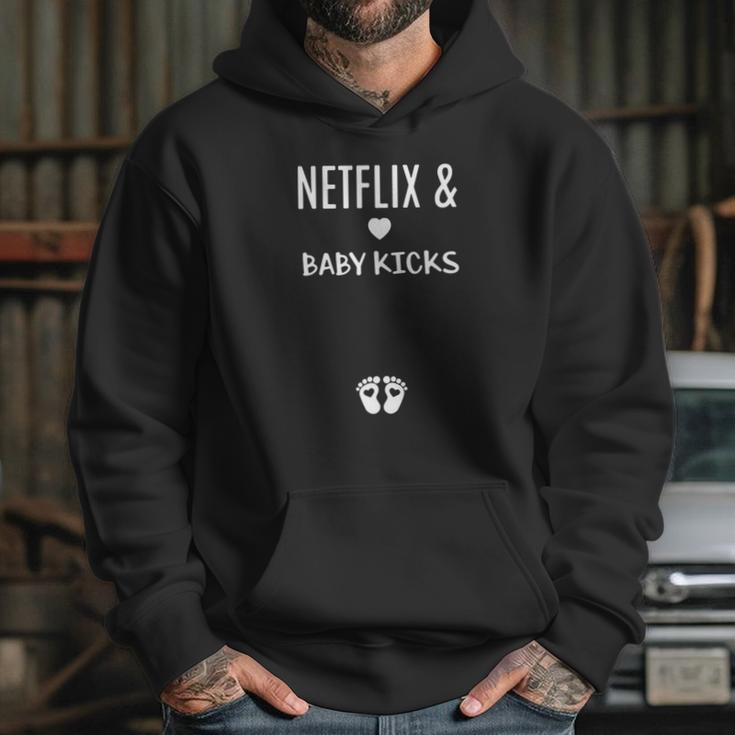 Netflix And Baby Kicks Hoodie Gifts for Her