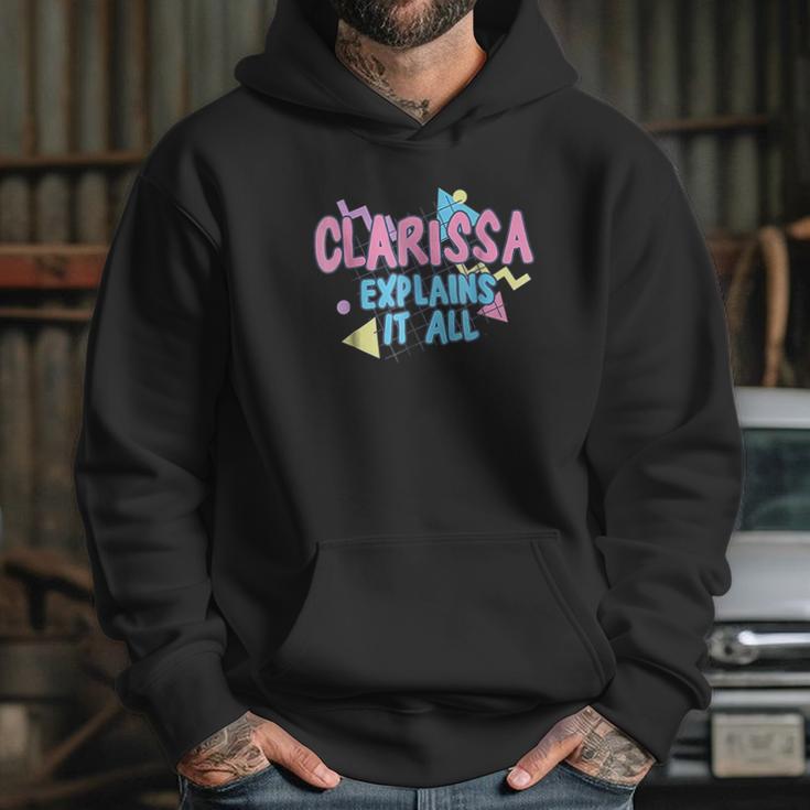 Nick Rewind Clarissa Explains It All Logo Hoodie Gifts for Her