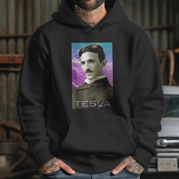 Nikola Teslas Inspiring Science Electricity Hoodie Gifts for Her