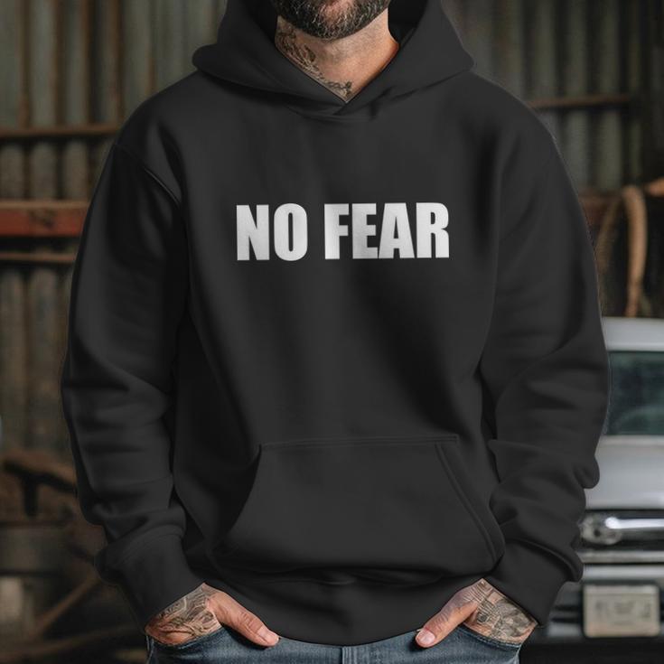 No Fear Word Imprint Hoodie Gifts for Her