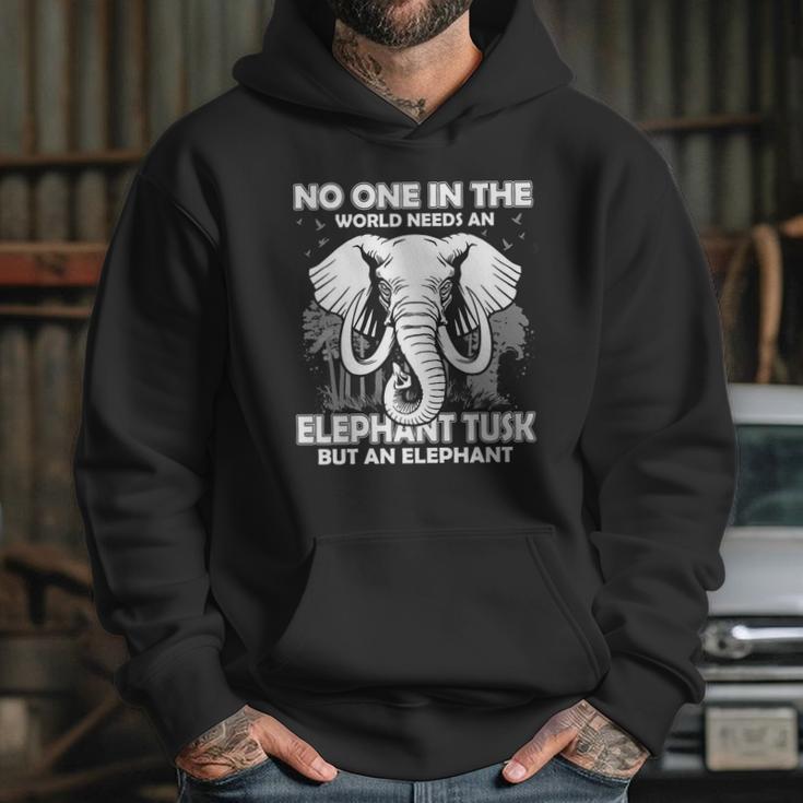 No One In The World Needs An Elephant Tusk Hoodie Gifts for Her