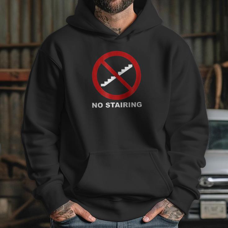 No Stairing Logo Hoodie Gifts for Her