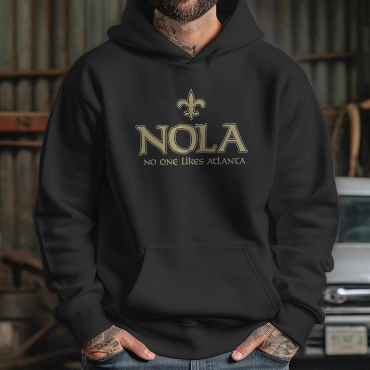 Nola New Orleans No One Likes Atlanta Funny Hoodie Gifts for Her