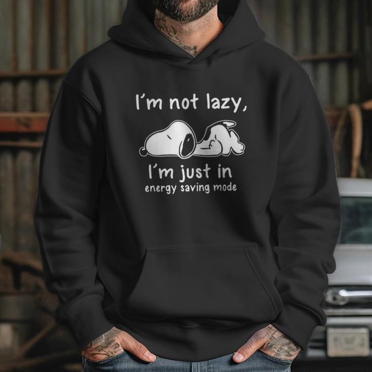 Im Not Lazy - Im Just In Energy Saving Mode - Mug Snoopy Hoodie Gifts for Her