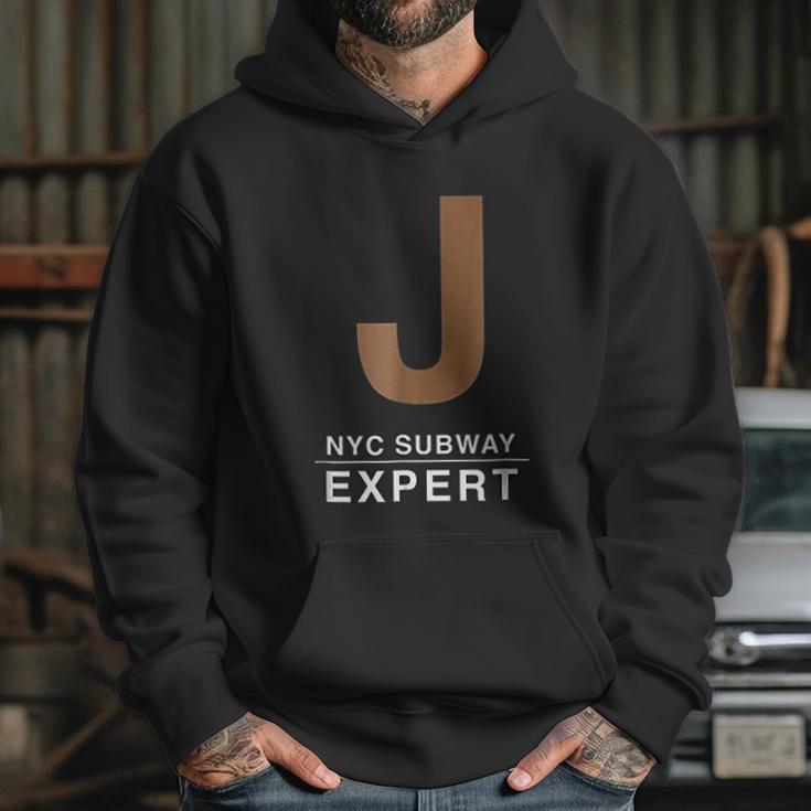 Nyc New York City Subway J Train Expert Graphic Hoodie Gifts for Her