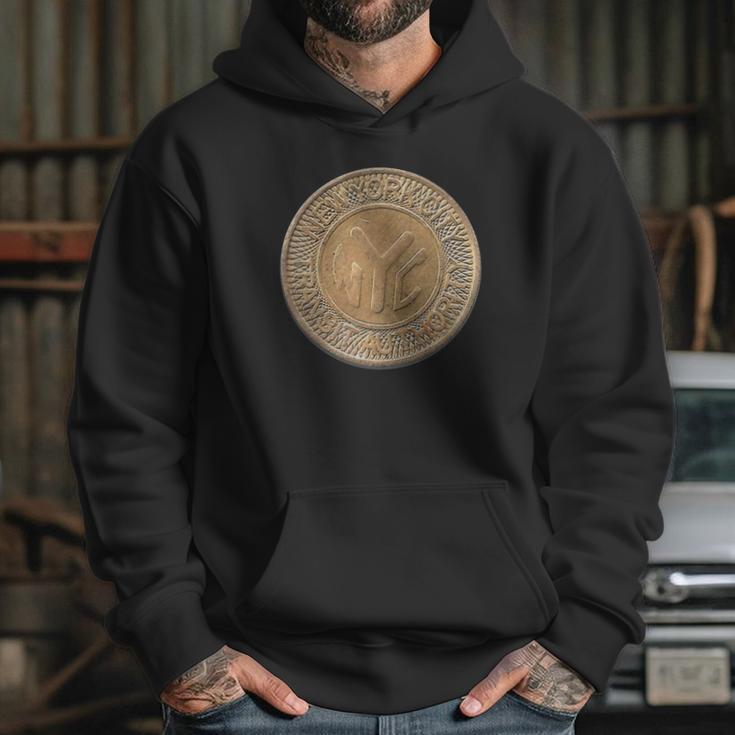 Nyc Subway Token Hoodie Gifts for Her