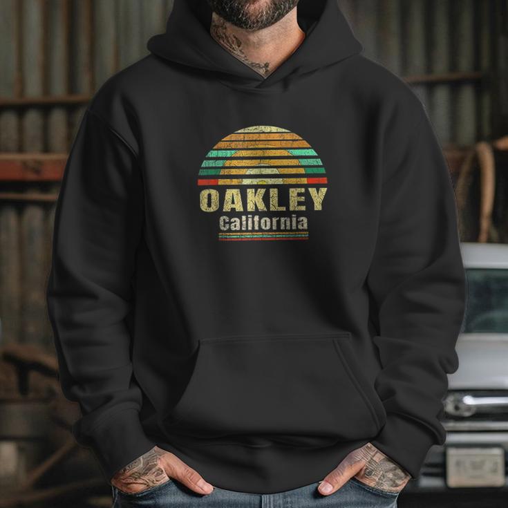 Oakley Ca California Home Vintage Gift Retro Sunset Hoodie Gifts for Her