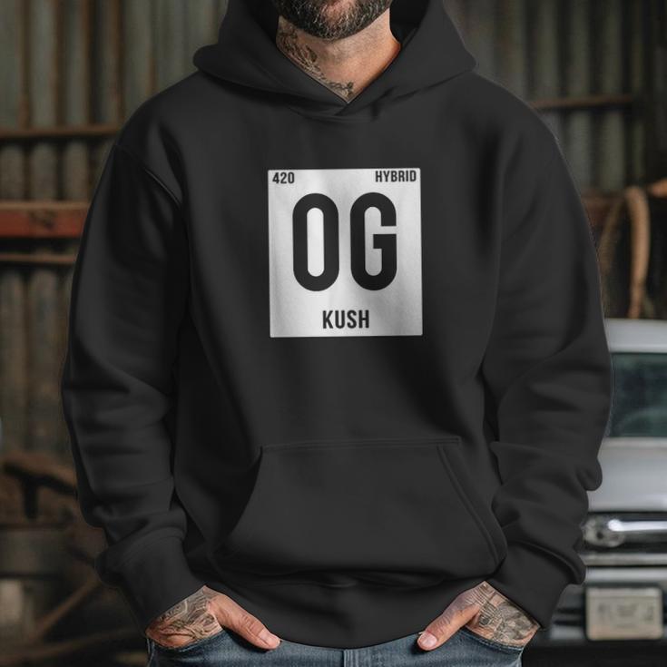 Og Kush Marijuana Strain Element Hoodie Gifts for Her