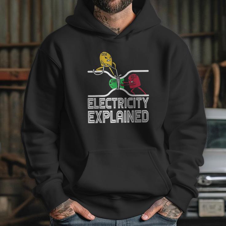 Ohm Volt Amp Electricity Explained Hoodie Gifts for Her