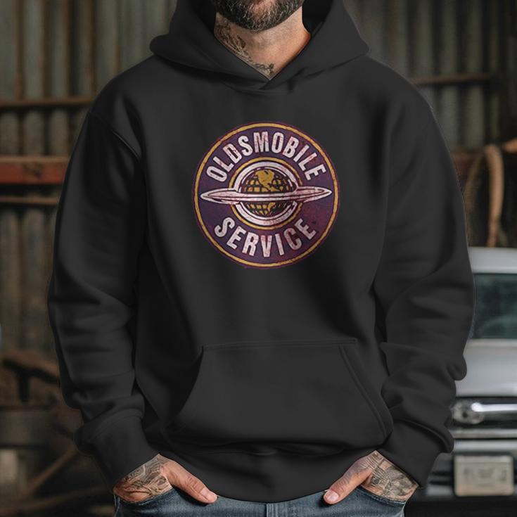 Oldsmobile Vintage Service Hoodie Gifts for Her