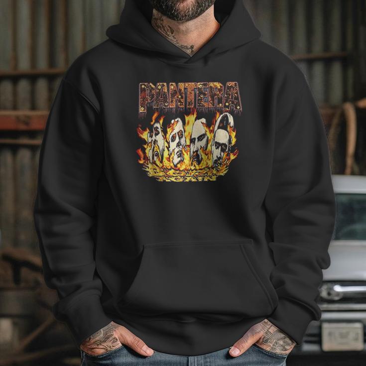 Pantera Official Vintage Flames Hoodie Gifts for Her