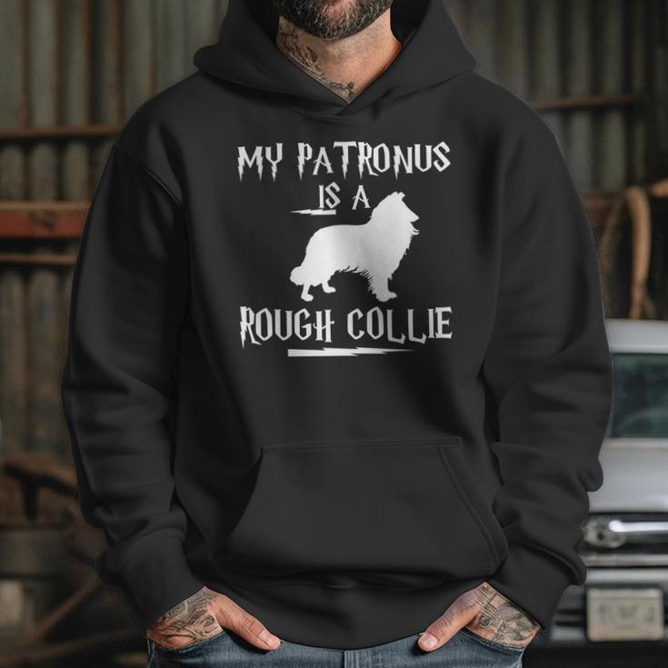 My Patronus Is A Rough Collie Dog Rough Collie Dog Hoodie Gifts for Her