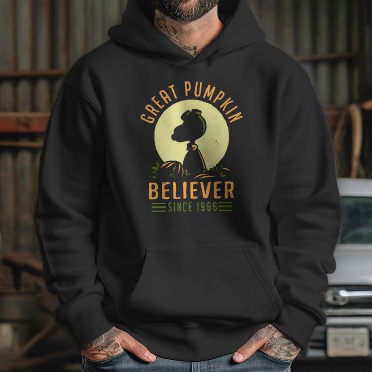 Peanuts Great Pumpkin Believer Since 1966 Shirt Hoodie Gifts for Her