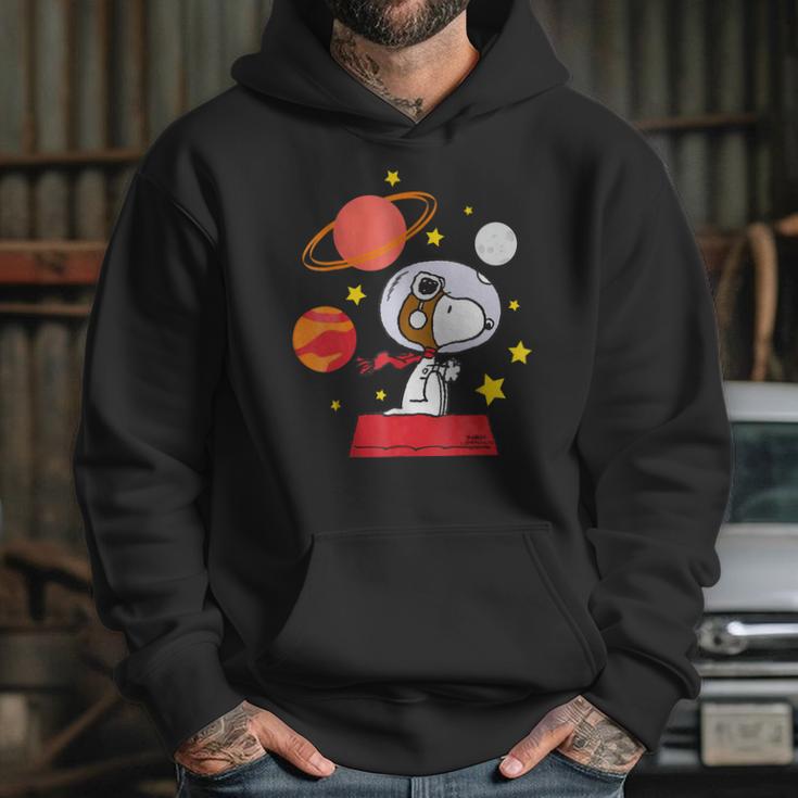 Peanuts Snoopy Space Pilot Mars Moon And Saturn Shirt Hoodie Gifts for Her