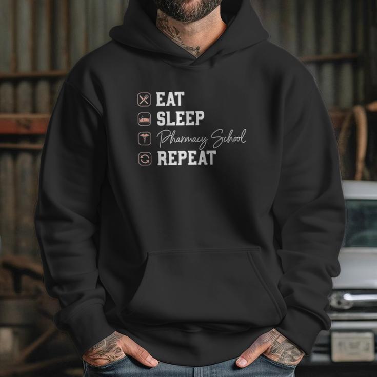 Pharmacy School Eat Sleep Repeat Hoodie Gifts for Her