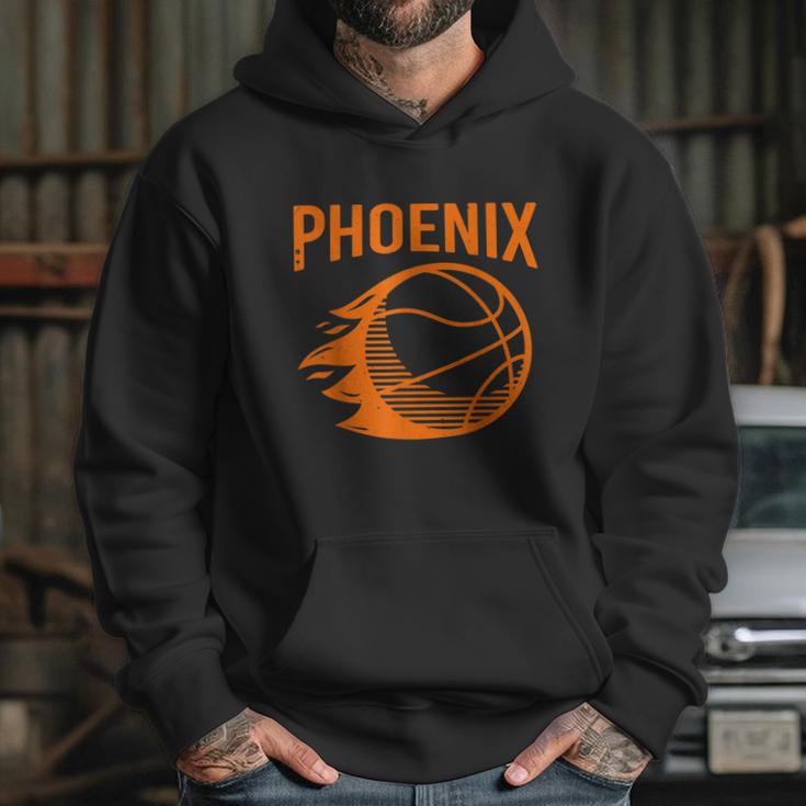 Phoenix Basketball Retro City Arizona State Bball Hoodie Gifts for Her