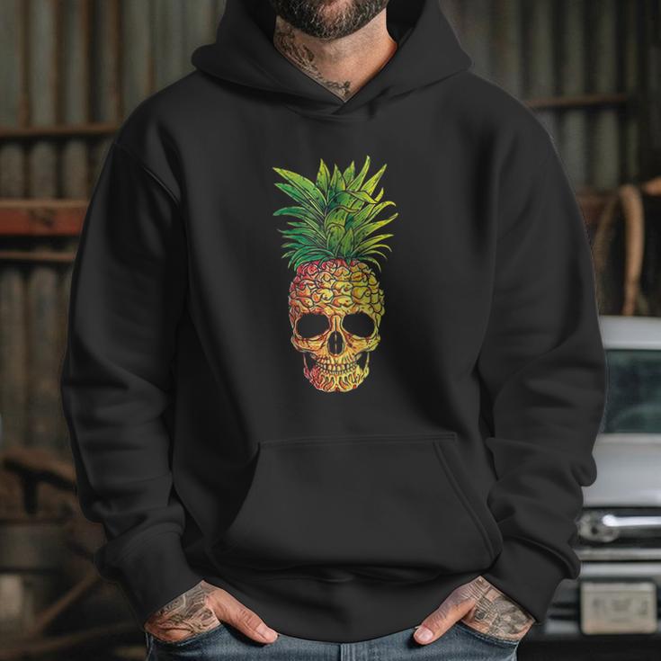 Pineapple Aloha Beaches Hawaiian Hawaii Halloween Hoodie Gifts for Her