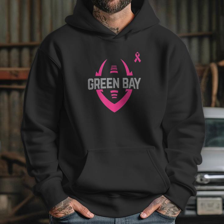 Pink Ribbon Green Bay Hoodie Gifts for Her