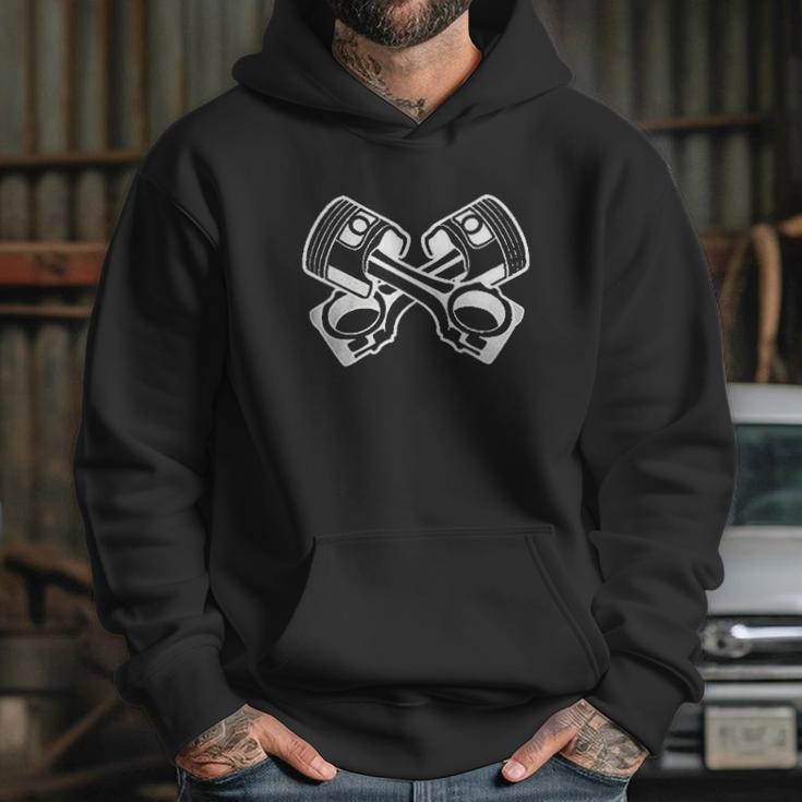 Pistons Mechanic Garage Engine Hoodie Gifts for Her