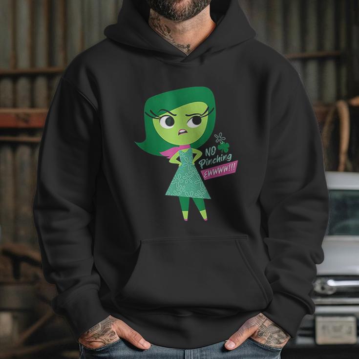 Pixar Inside Out Disgust Ew No Pinching St Patricks Day Hoodie Gifts for Her