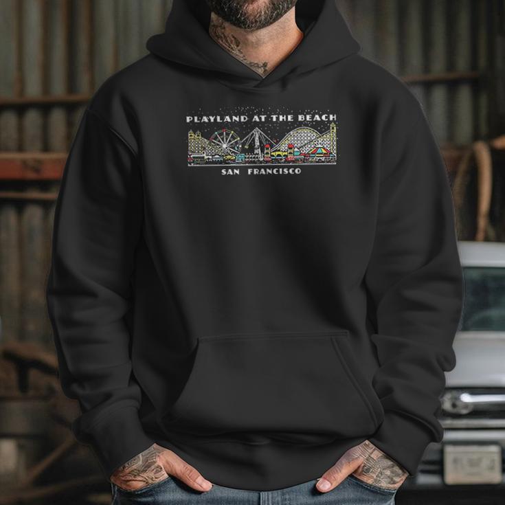 Playland At The Beach San Francisco Matchbook Reproduction Hoodie Gifts for Her