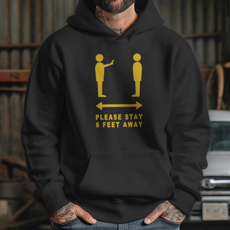 Please Stay 6 Feet Away - Funny Social Distancing Gift T-Shirt Hoodie Gifts for Her